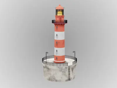 A Lighthouse 3D model
