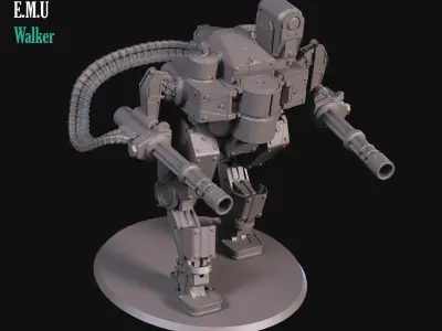 Heavy Walker 3D print model