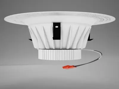 LED Downlight 9W 3D 3D model