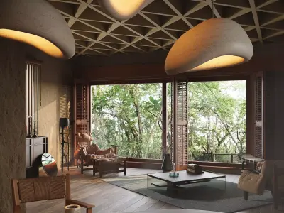   villa interior scenes 3D model purchase