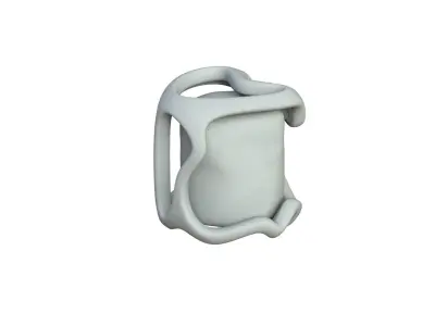 SciFi Shape Object Low Poly 14 Low-poly 3D model