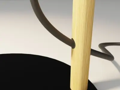 Modern table lamp 3D model get