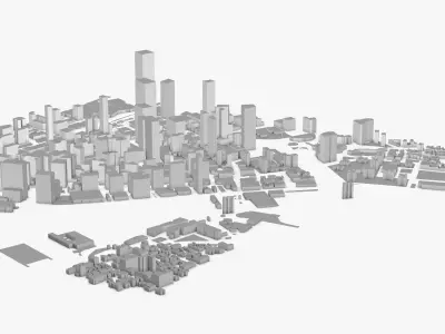 New York City Low-poly 3D model purchase