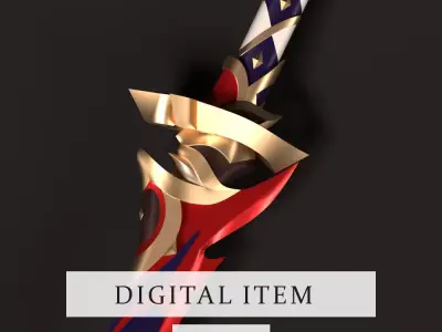 GENSHIN IMPACT - KAGOTSURUBE ISSHIN 3d file stl 3D model