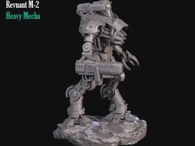 Heavy Mecha Revenant M-2 3D print model