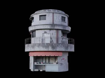 Urban Capsule store 3D model