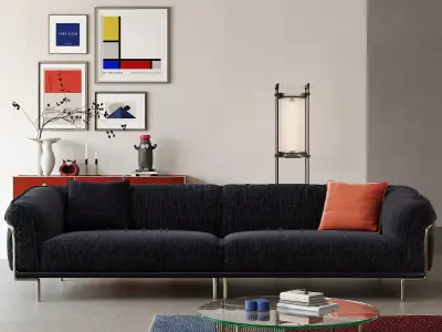 Stockholm Interior scene 3D model