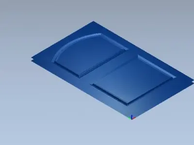 doorway door 3D print model