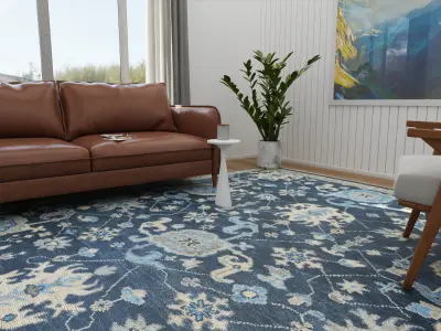 Little Living Room 01 Low-poly 3D model