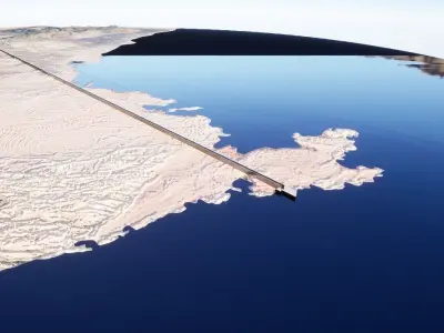 Saudi Arabia The Line 3D model