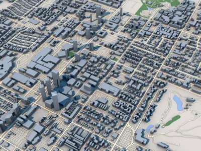 Phoenix City Arizona United States 3D model