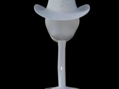 light hat 3D model