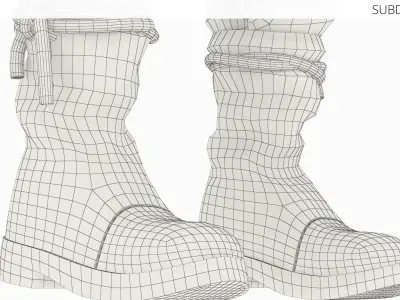  Medieval Style Trousers and Boots 