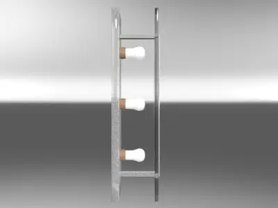 Bathroom Light Vertical 3D model