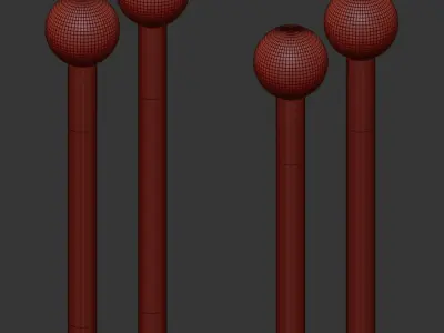 Anthropologie Bellamy Floor Lamp 3D model