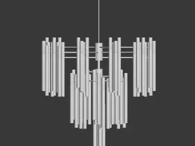 Burj Chandelier Luxxu 3D model
