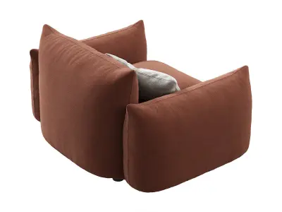 Marenco Armchair with Armrests 3D model