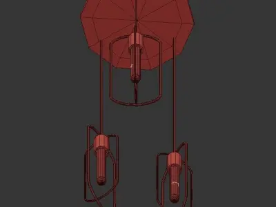 Pendelleuchte 3 3D model