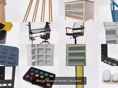Best 3D assets on the site 3D Model Pack