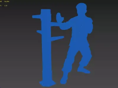 Wing Chun  3D model