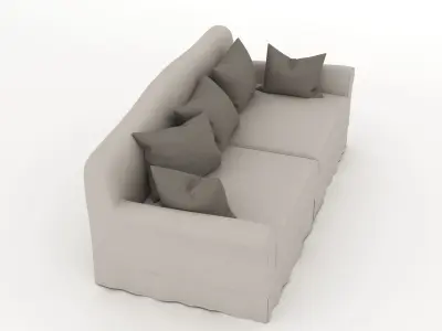 Fabric Sofa 3D model