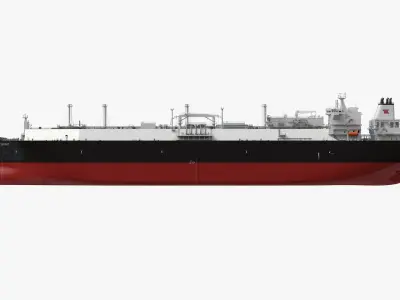  LNG Tanker CREOLE SPIRIT Black 