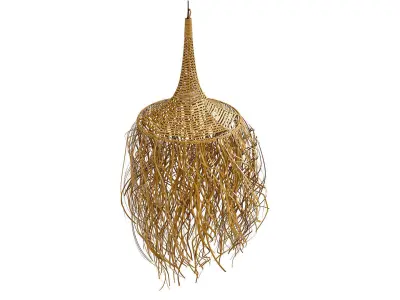 The Honolulu Pendant Natural Lamp Bazar Bizar 3D model