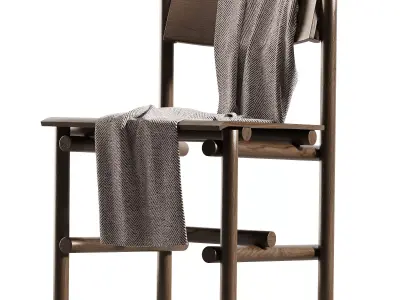 MUECKE WOOD By Knoll Low-poly 3D model