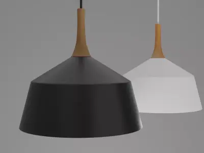 Light Pendant P583B Low-poly 3D model