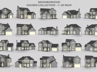 British House Design Collection 1-20 Pack T2