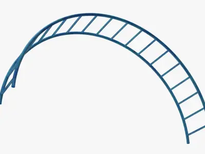 Climbing monkey 02 3D model