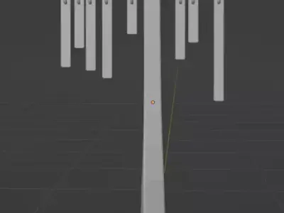 signpost hanging names Low-poly 3D model