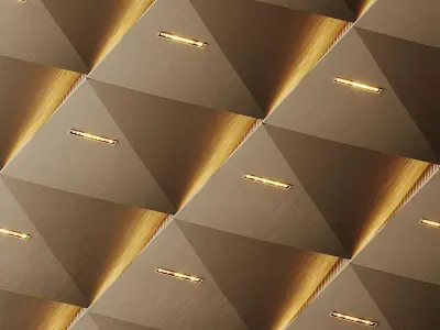 Elegant ceiling Design 3D model