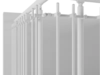 Aluminum Railing System - RS20 3D model