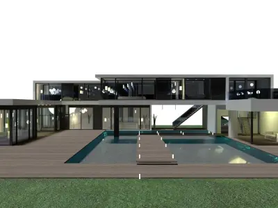 Modern Villa 3D model