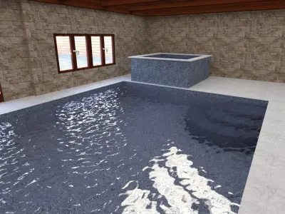 Swimming pool 3D model