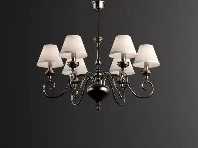 Ceiling light 3D model 91