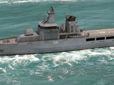  Lurssen OPV 80 Patrol Vessel 