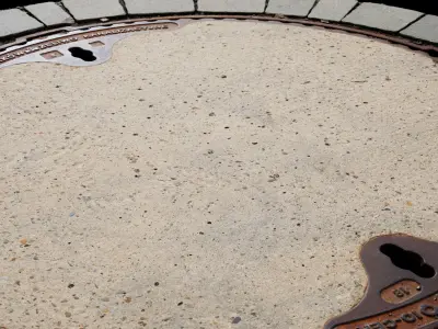 Manhole cover 02 Texture