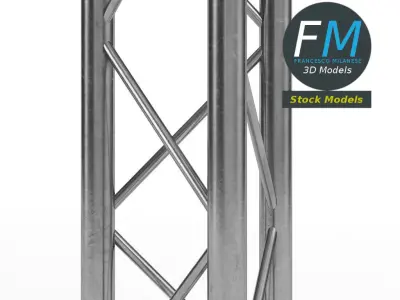 Pylon metal truss 3D model