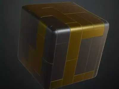 Powered Metal Design PBR Seamless Texture get