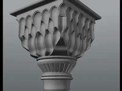 column ver 2 3D model