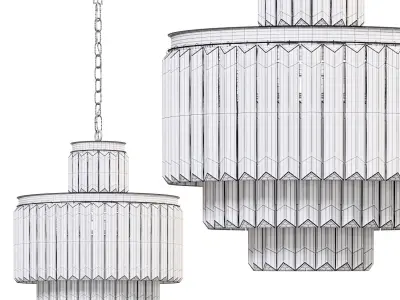 Leyland 11 Light Chandelier 3D model