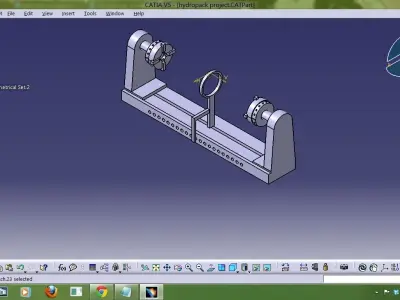 Lathe bed indexing Free 3D model