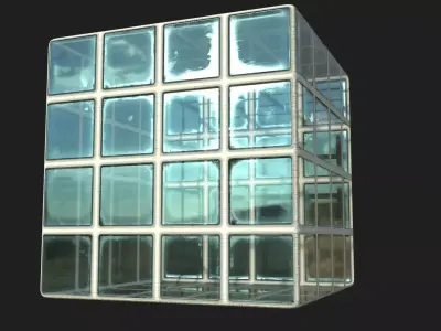 Glass PBR Material Texture