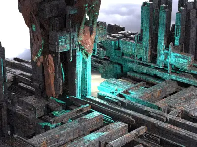 Dragon Cult Elites Tower Kit bash 2 3D model