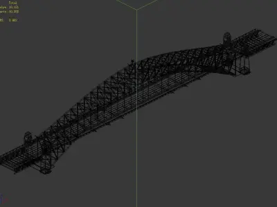 Future World - Sydney Bridge 3D model