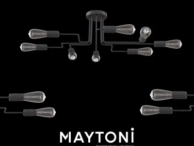 Ceiling Lamp Gilbert T532CL-08B Maytoni LOFT Free 3D print model