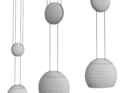 Jojo Mini Pendant Light Low-poly 3D model