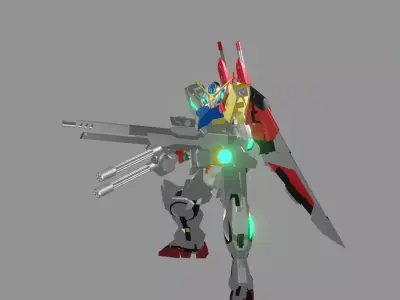 The Mecha Attacker 19 3D model